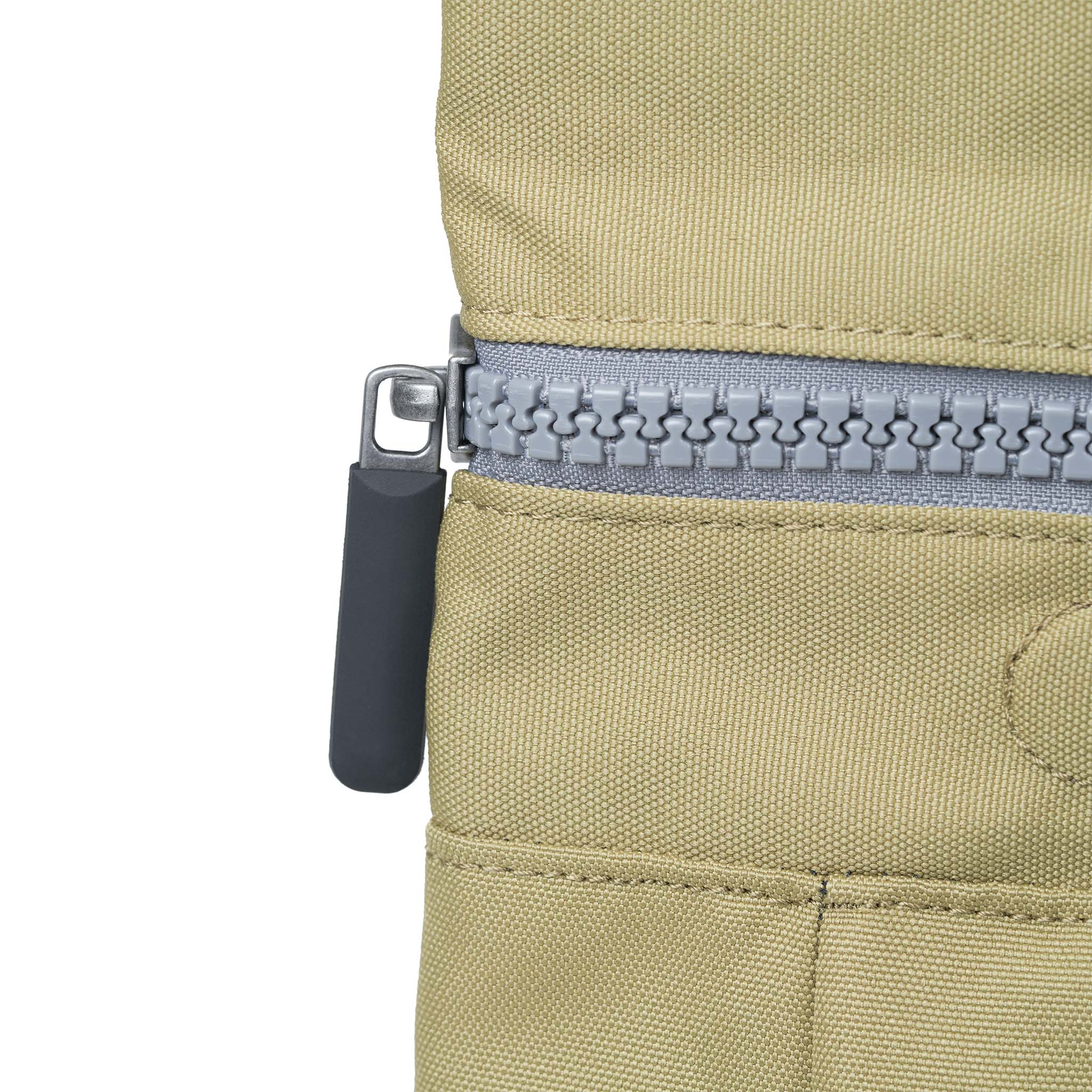 Roka London Black Label, Canfield B Rucksack, Khaki (Sustainable Canvas) - Image 6