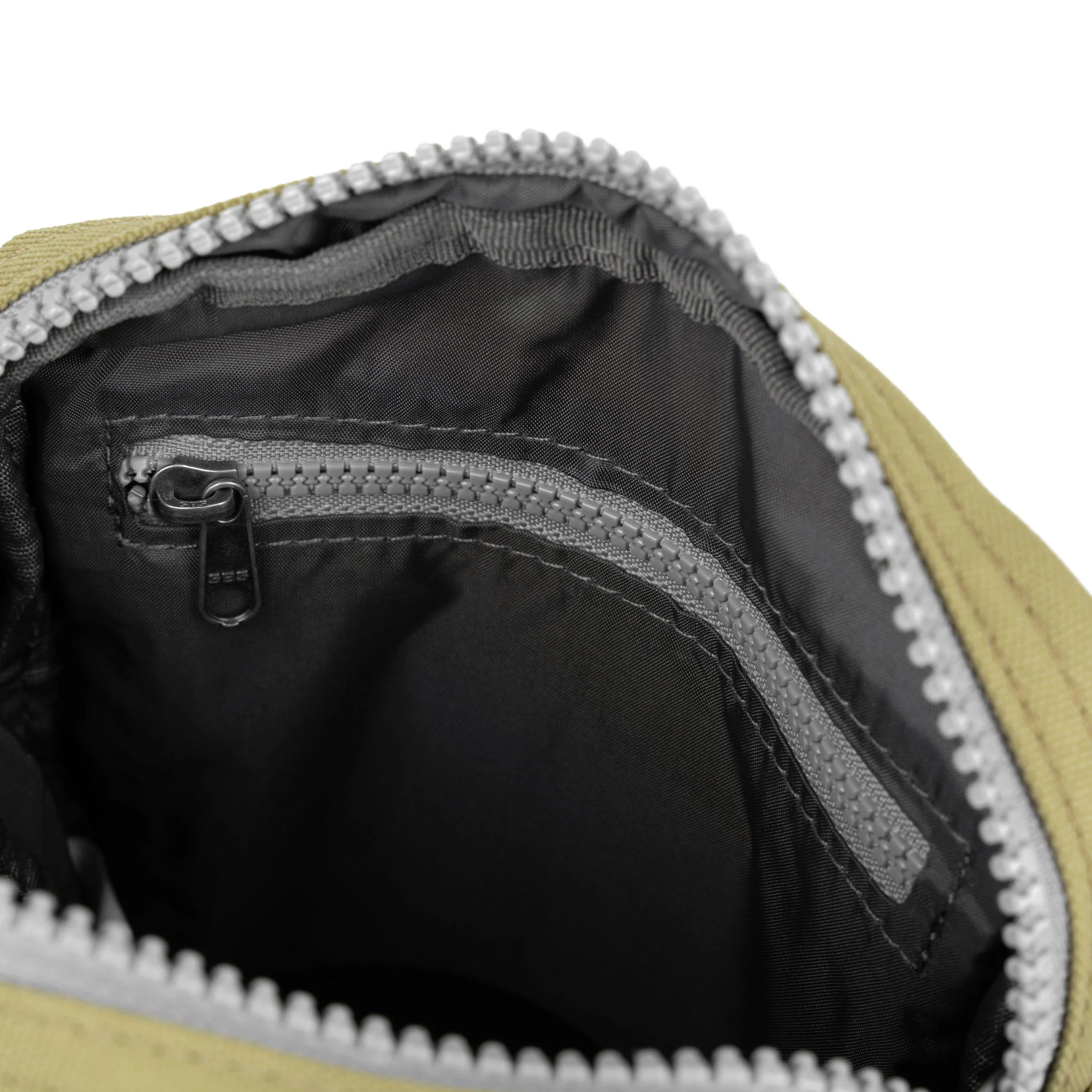 Roka London Bond Crossbody Bag, Khaki (Sustainable Canvas) - Image 7