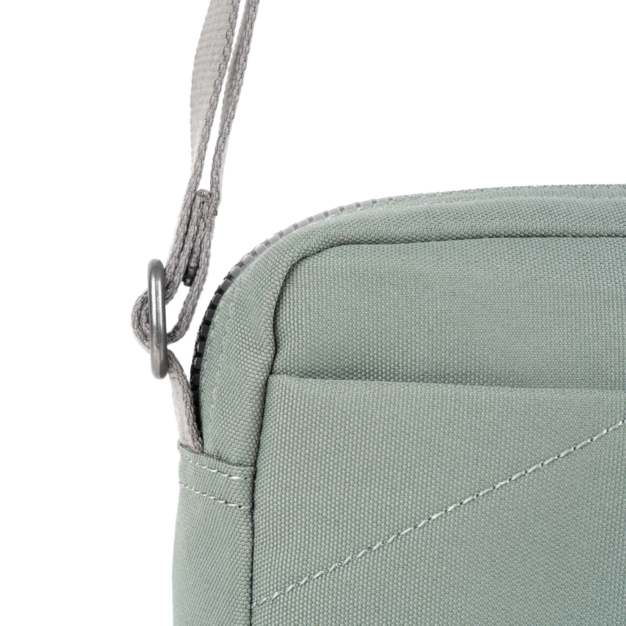 Roka London Bond Crossbody Bag, Pewter (Sustainable Canvas) - Image 4