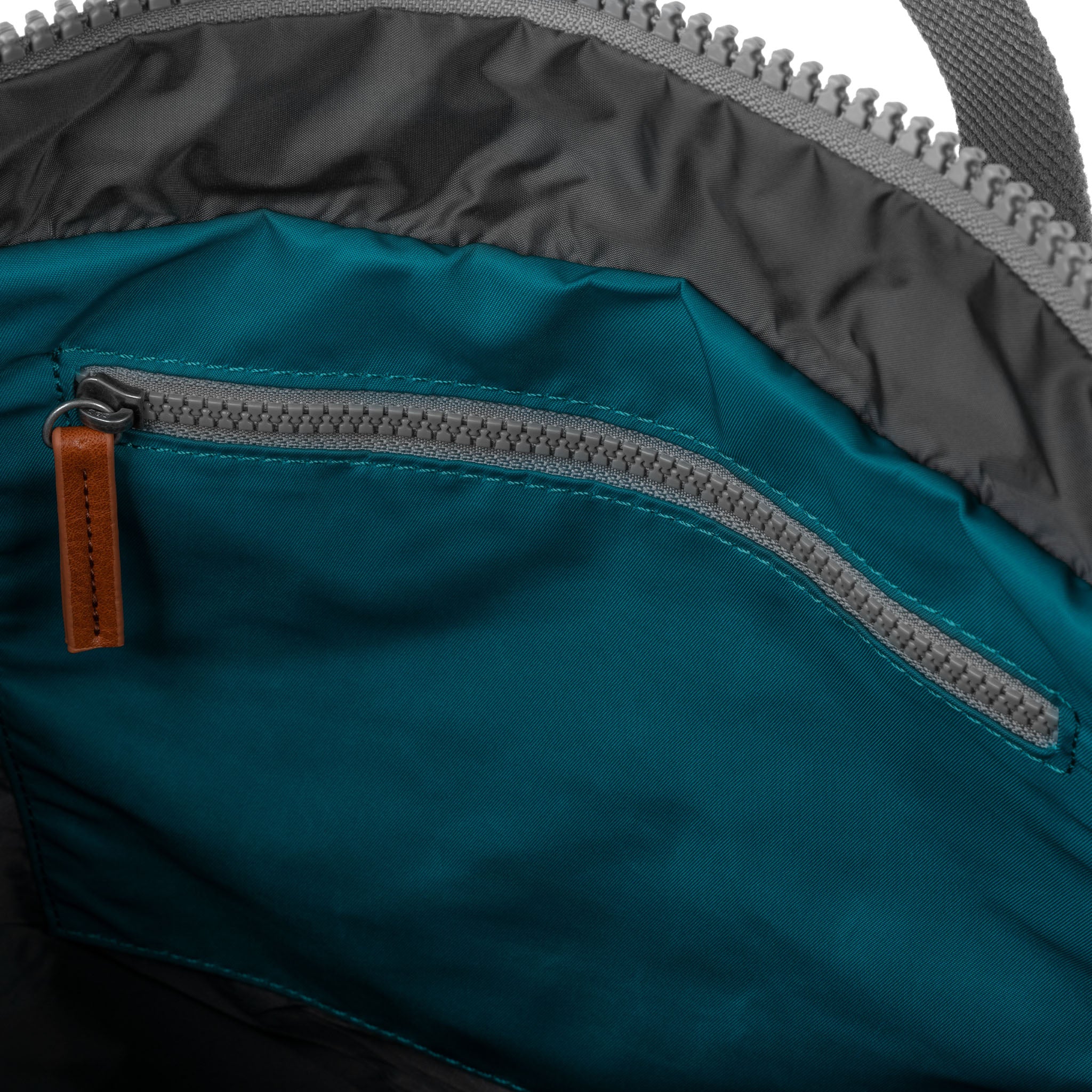 Roka London Canfield B Nylon Rucksack, Marine - Image 5