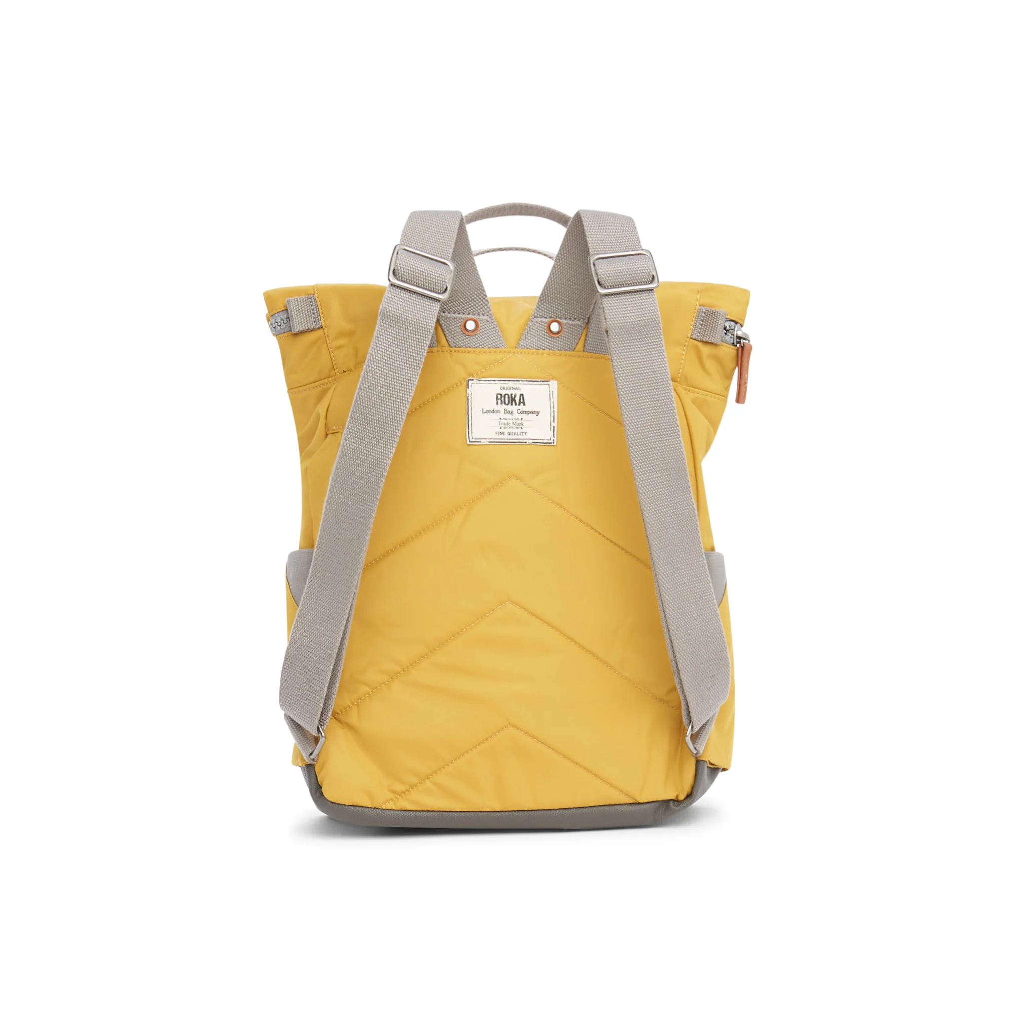 Roka London Canfield B Nylon Rucksack, Corn - Image 9
