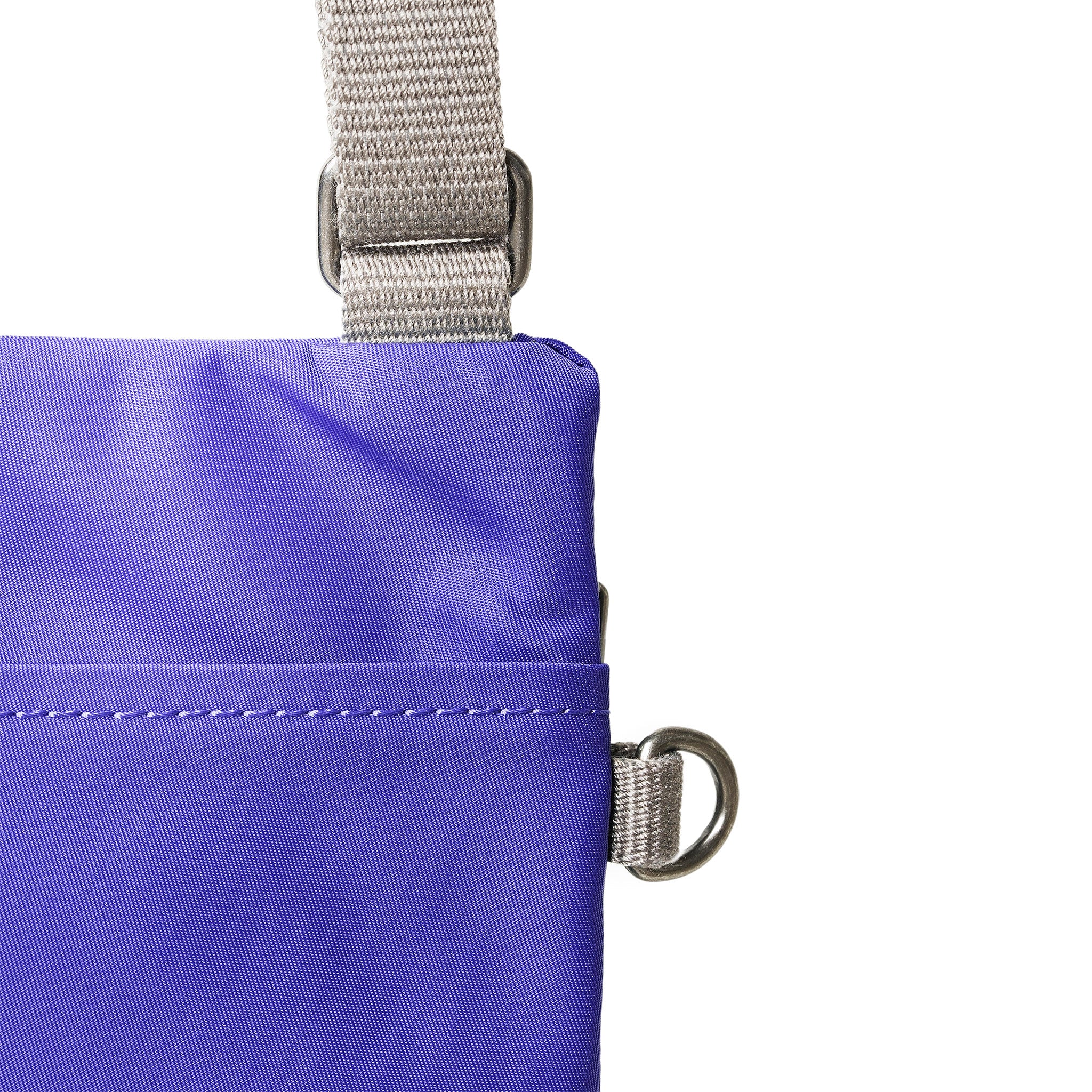 Roka London Chelsea Crossbody Phone Bag, Simple Purple (Recycled Nylon) - Image 4