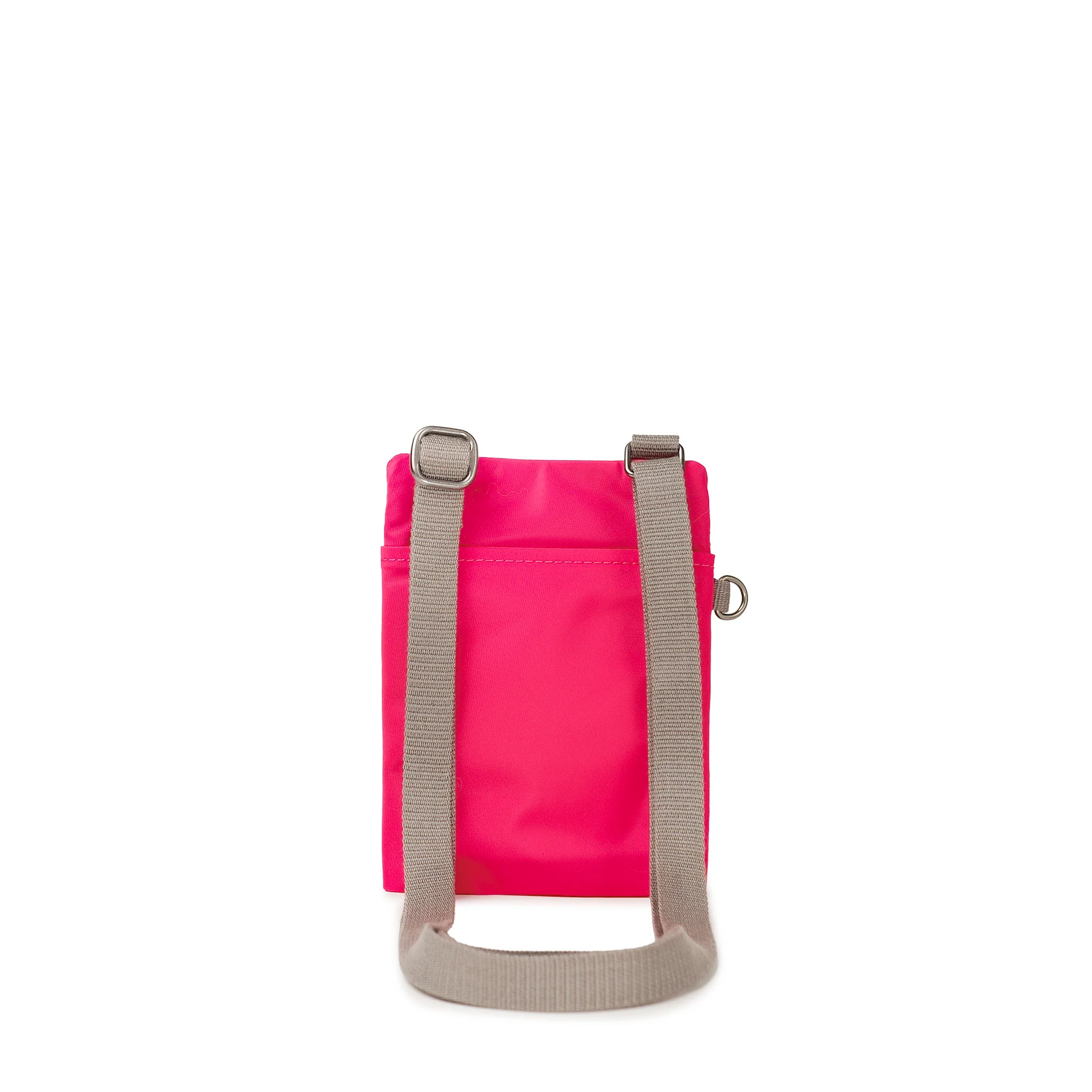 Roka London Chelsea Crossbody Phone Bag, Sparkling Cosmo (Recycled Nylon) - Image 3