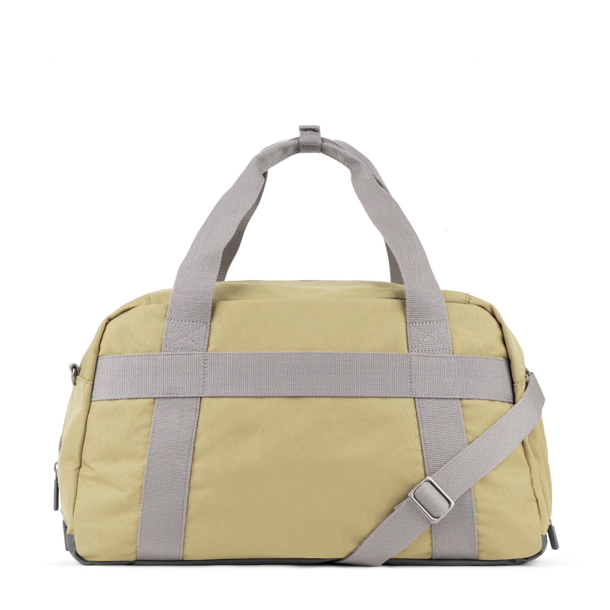 Roka London Gatwick Large Duffel  Bag, Khaki (Recycled Canvas) - Image 3