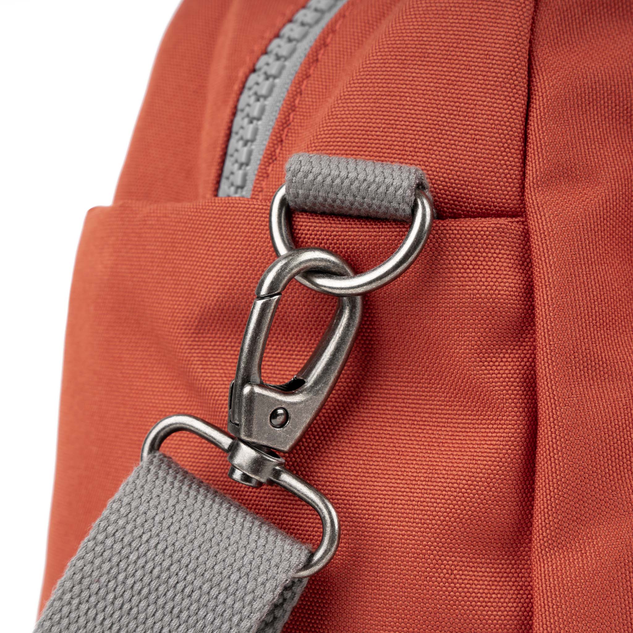 Roka London Gatwick Small Duffel  Bag, Rooibos (Recycled Canvas) - Image 4