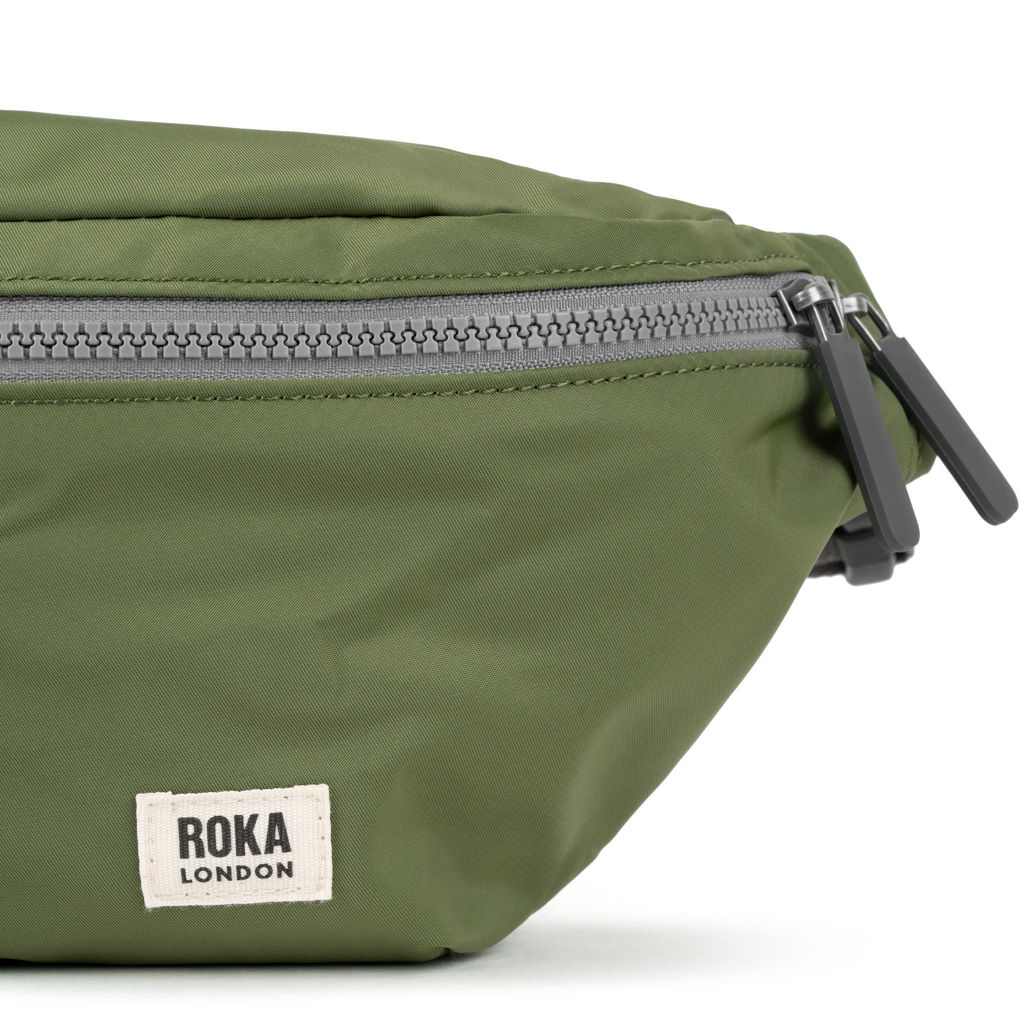 Roka London Jubilee Sling Bag, Avocado - Image 4