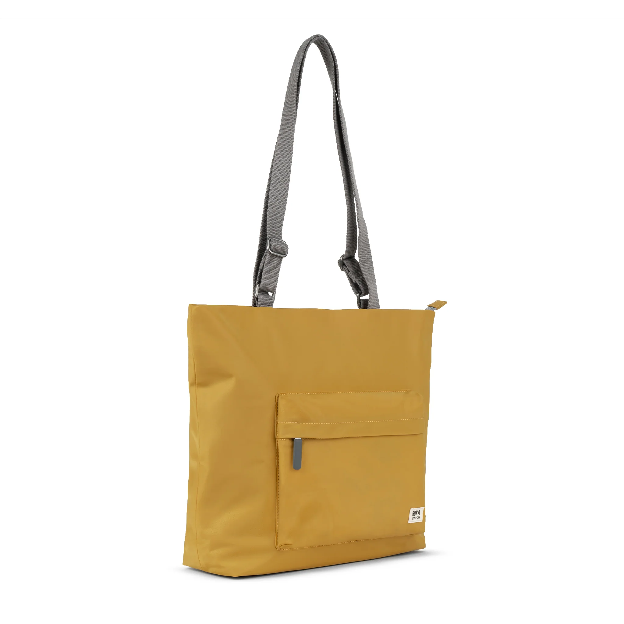 Roka London Trafalgar B Tote Bag, Corn (Recycled Nylon ) - Image 2