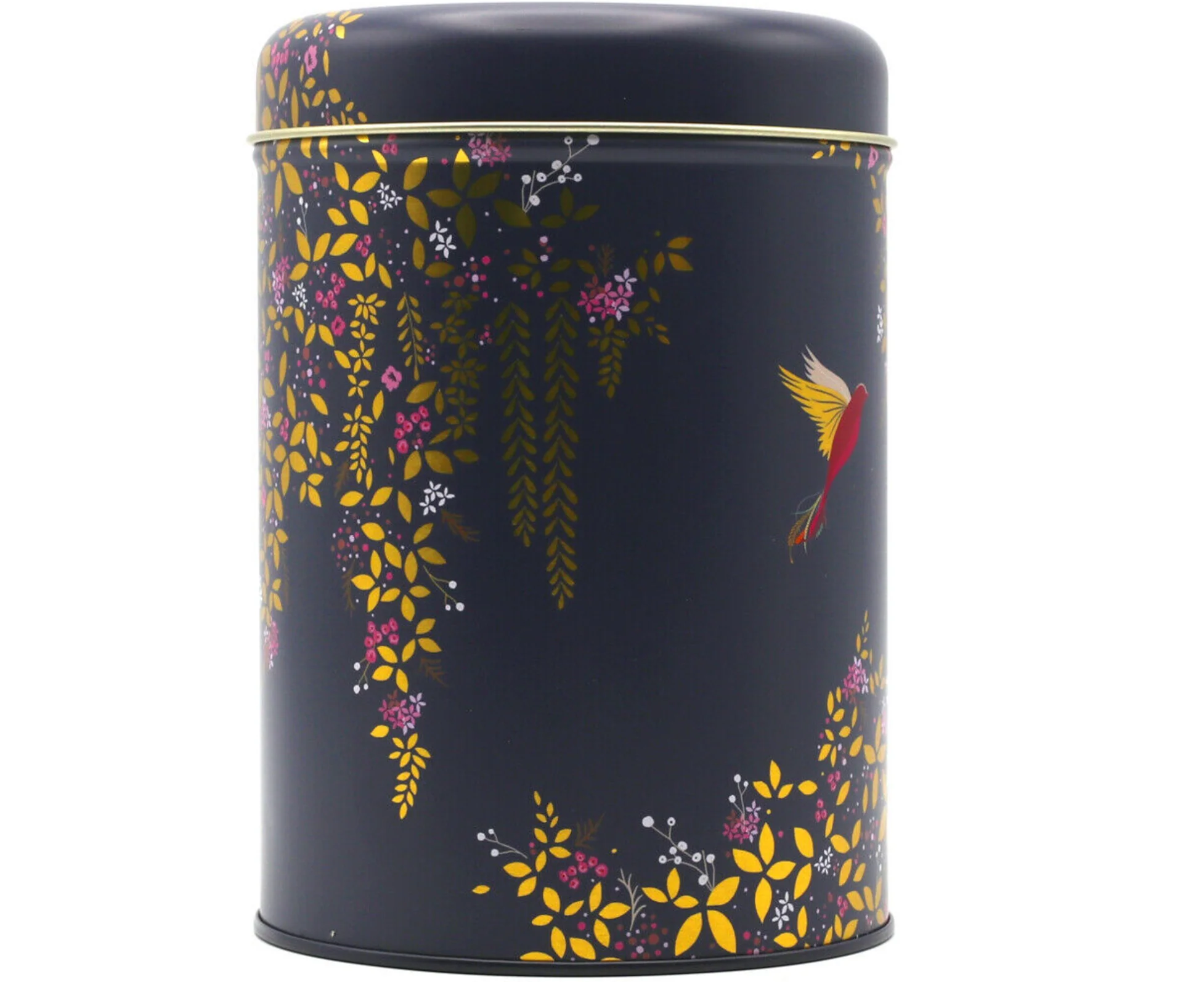 Sara Miller Round Storage Canisters Chelsea, Birds Of Paradise (Set of 3) - Image 2