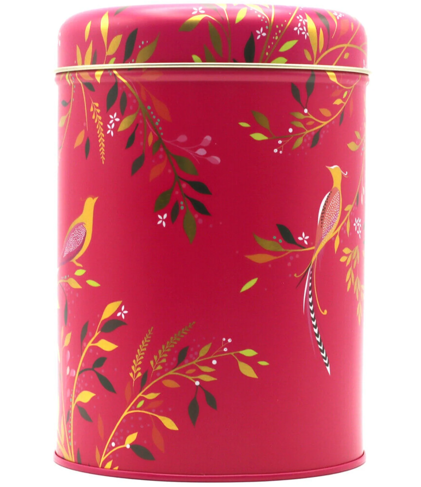 Sara Miller Round Storage Canisters Chelsea, Birds Of Paradise (Set of 3) - Image 4
