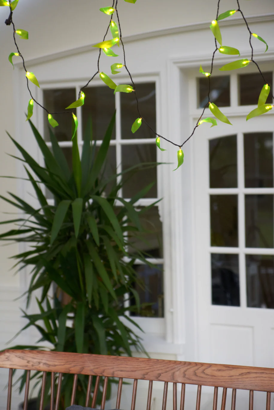 Solar powered Leaf Fantasy LED Fairy light - Image 6