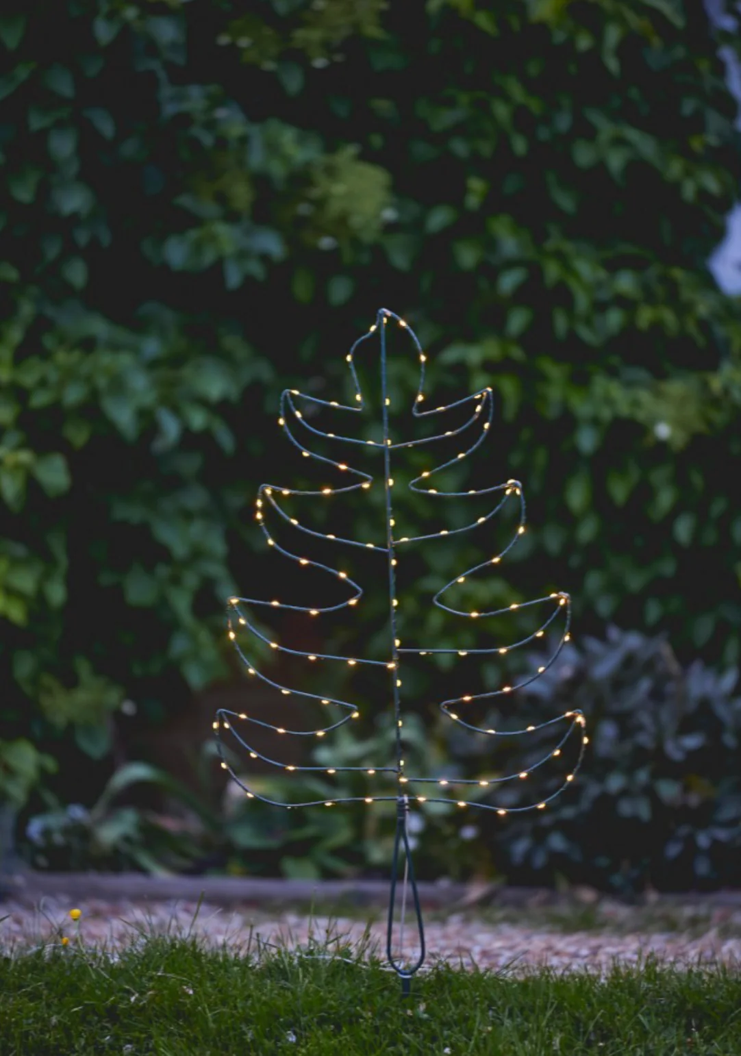 Solar Powered LED Monstera Light - Image 4