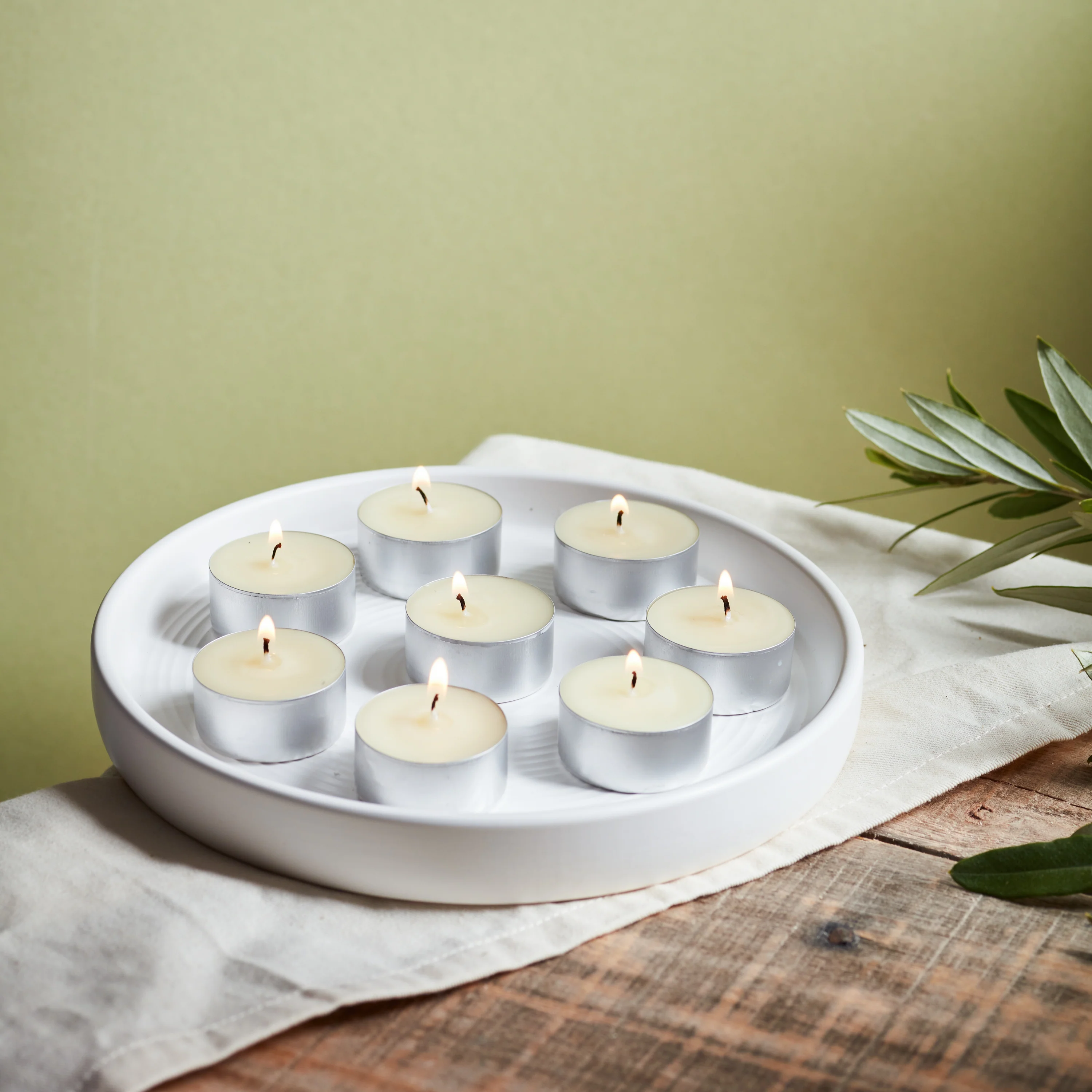 St Eval Bergamot & Nettle Scented Tealights, (Set Of 9) - Image 8