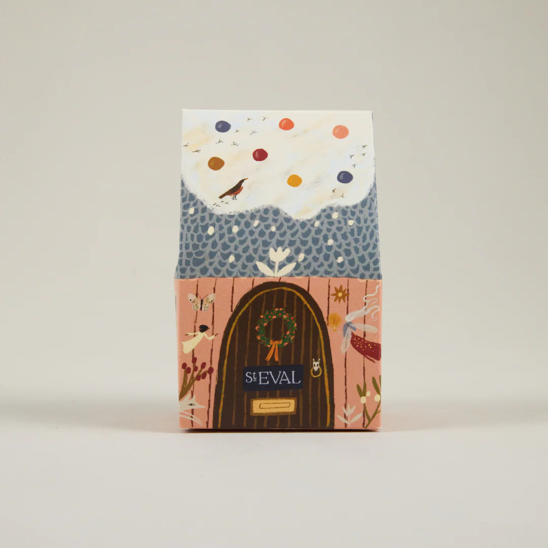 St Eval Christmas Cottage Scented Tealight Gift Pack, Figgy Pudding - Image 3