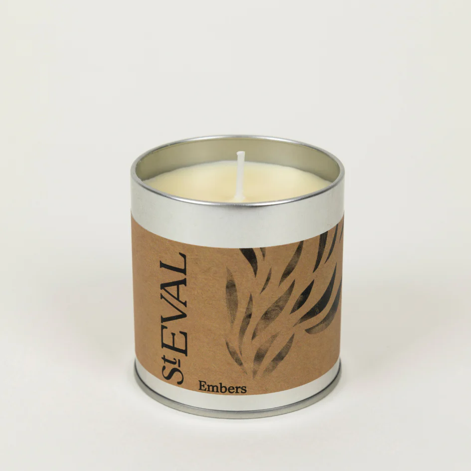 St Eval Embers Scented Tin Candle - Image 2