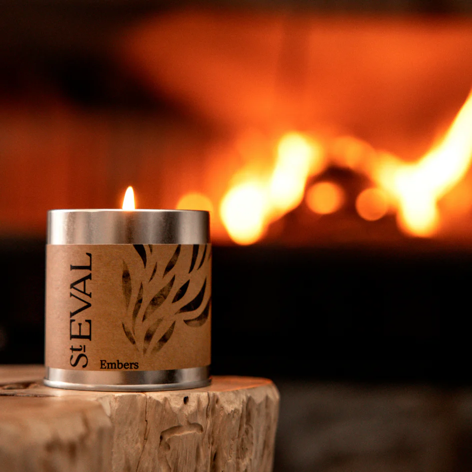 St Eval Embers Scented Tin Candle - Image 3