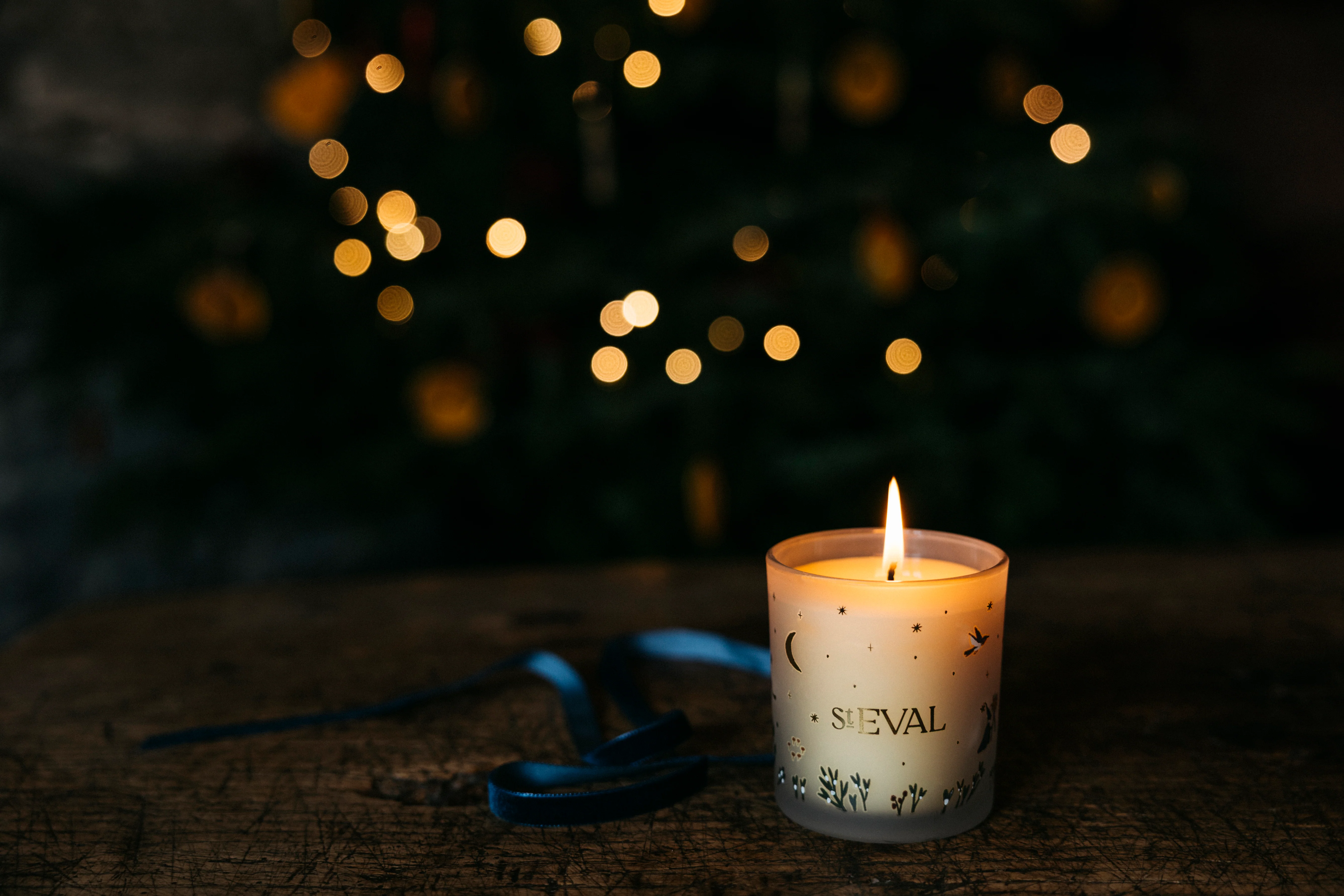 St Eval Figgy Pudding Scented Candle ,Wonderland Glass - Image 7