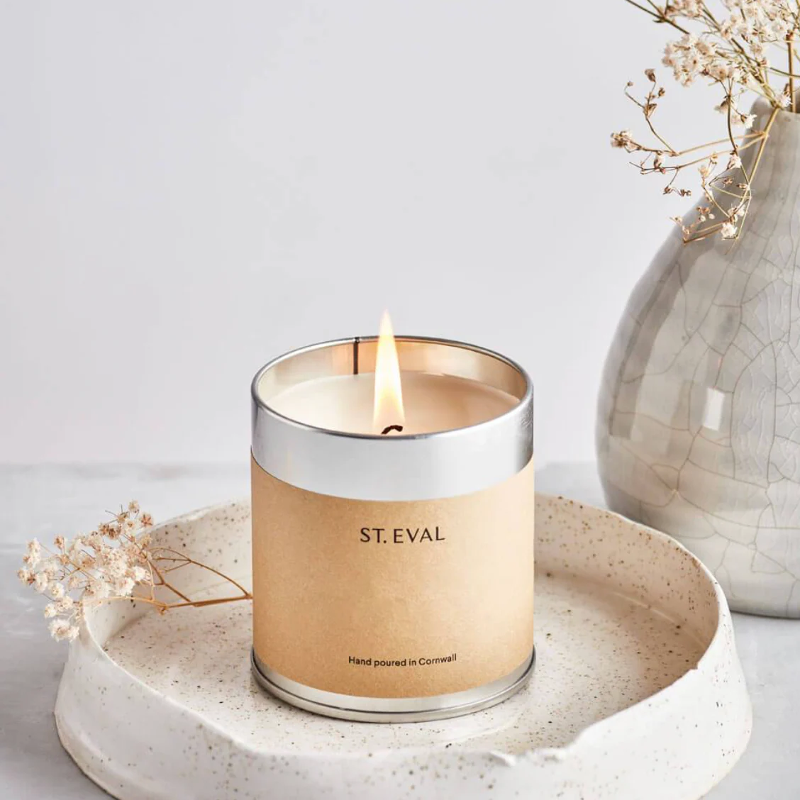 St Eval Orange Blossom Scented Tin Candle - Image 5