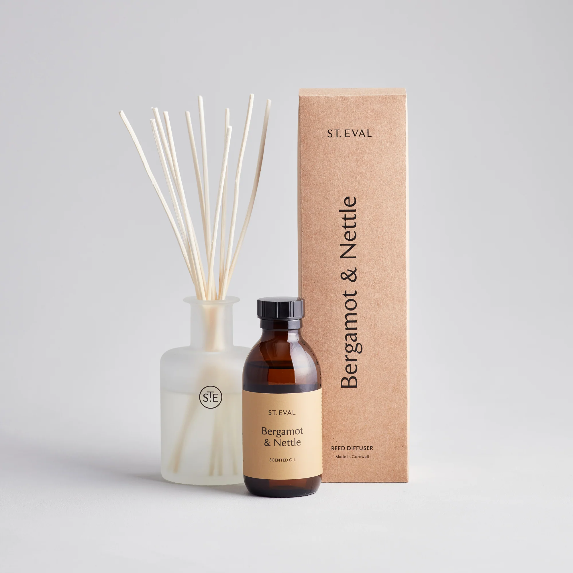 St Eval Reed Diffuser,  Bergamot & Nettle