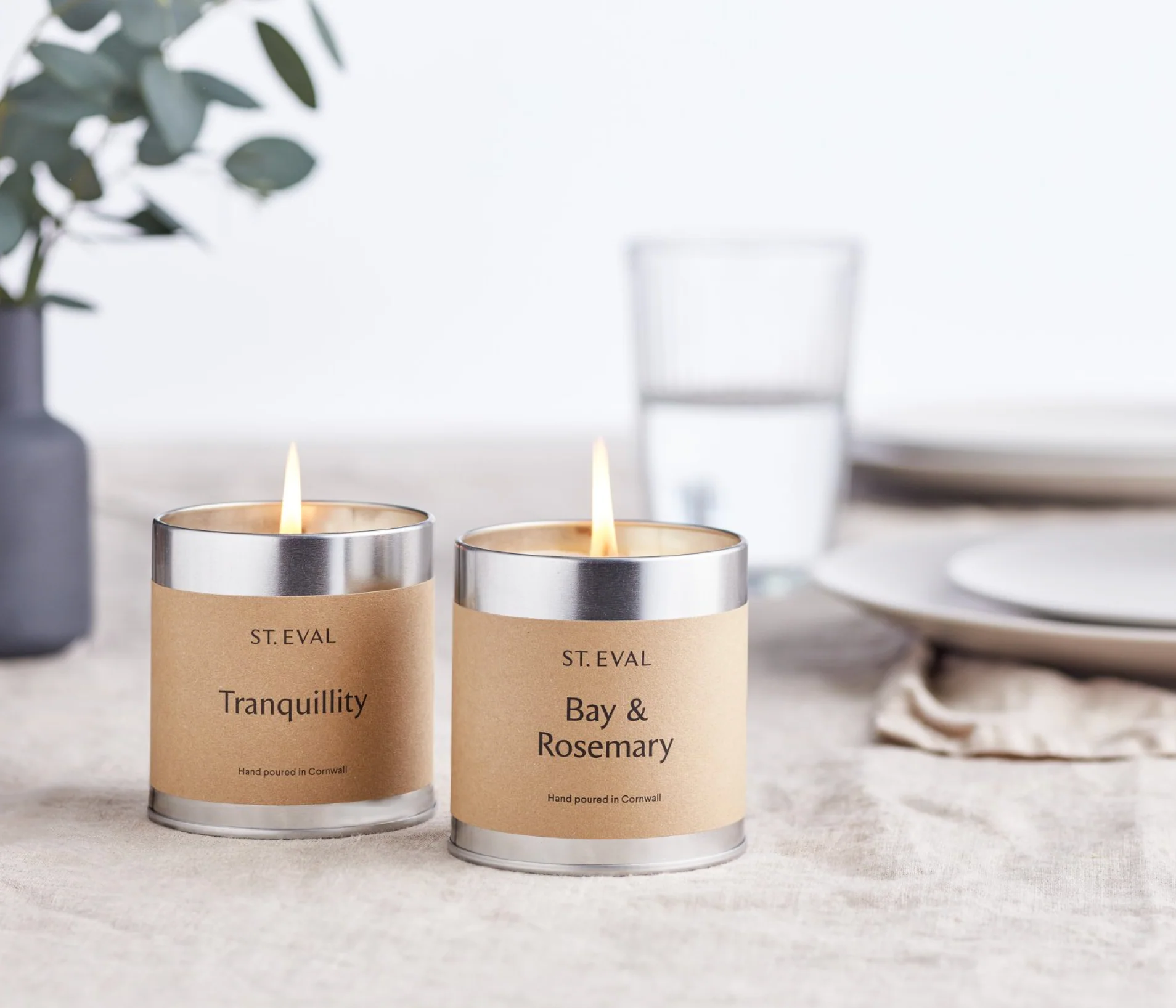 St Eval Tranquillity Scented Tin Candle - Image 5