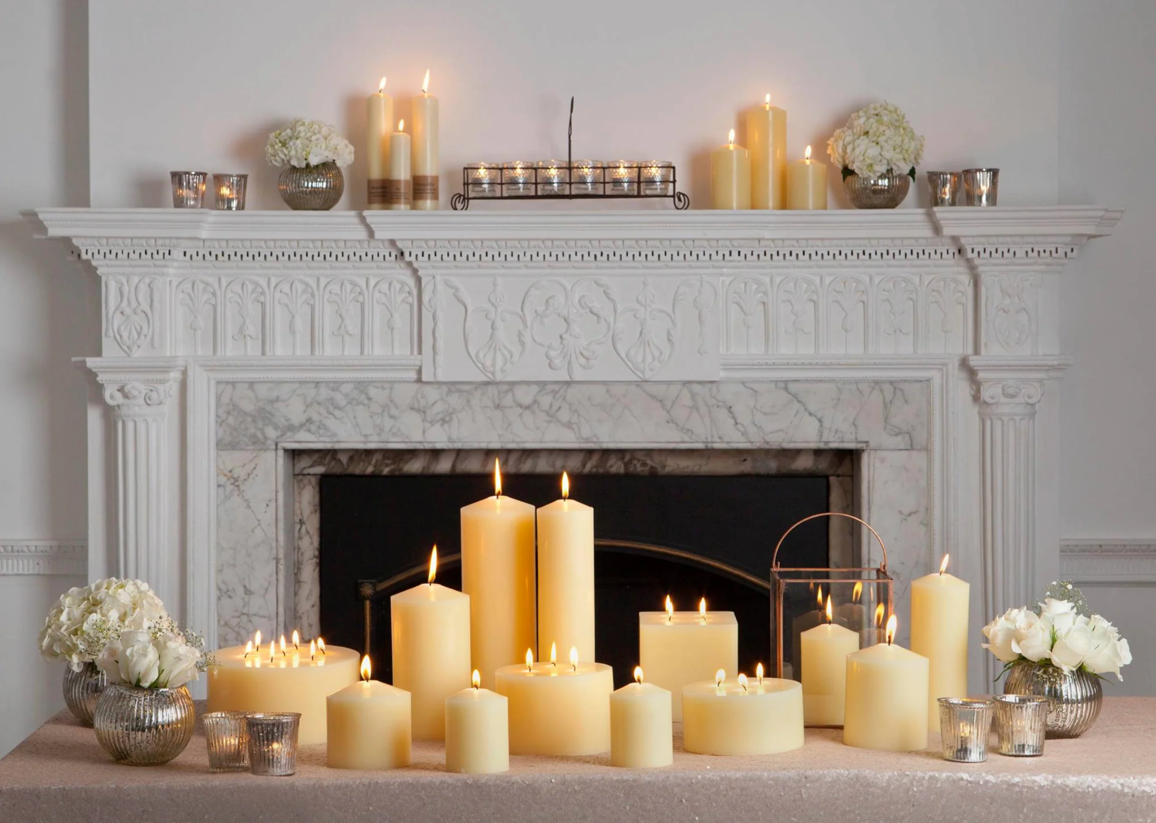 St Eval Unscented Church Mini Pillar Candle, Ivory 4 X 6 CM - Image 7