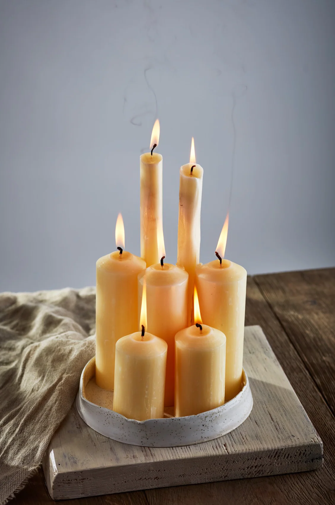 St Eval Unscented Dinner Candle, Ivory (Pack Of 6) - Image 8