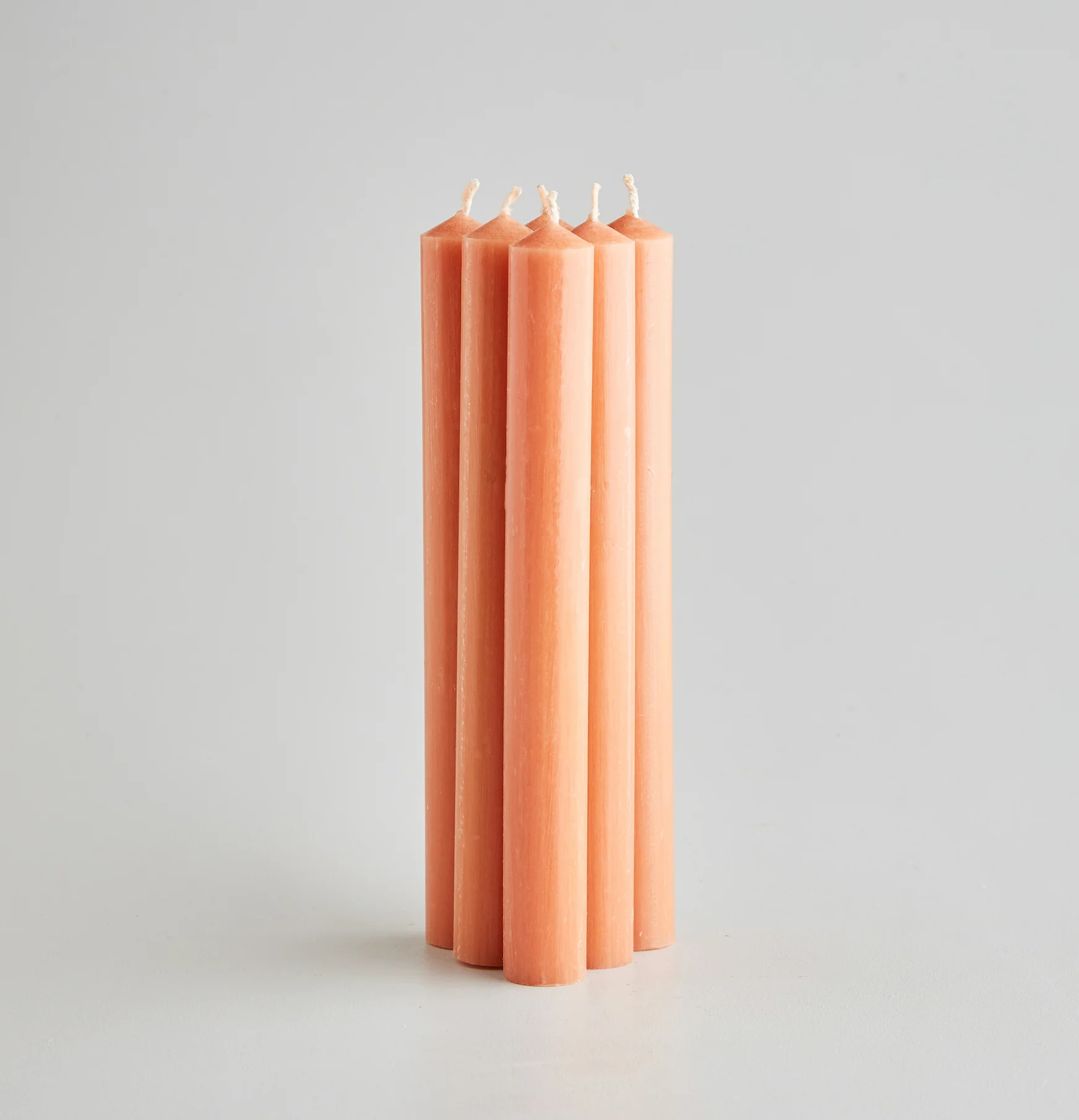 St Eval Unscented Dinner Candle, Terracotta  (Pack Of 6) - Image 2