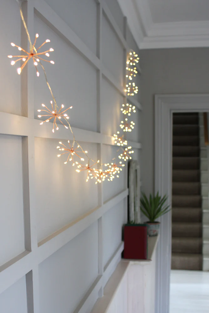 Starbursts Chain  LED Fairy Lights, ( Mains Powered ) - Image 10