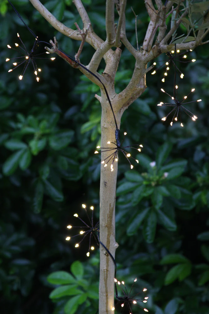 Starbursts Chain  LED Fairy Lights, ( Mains Powered ) - Image 11