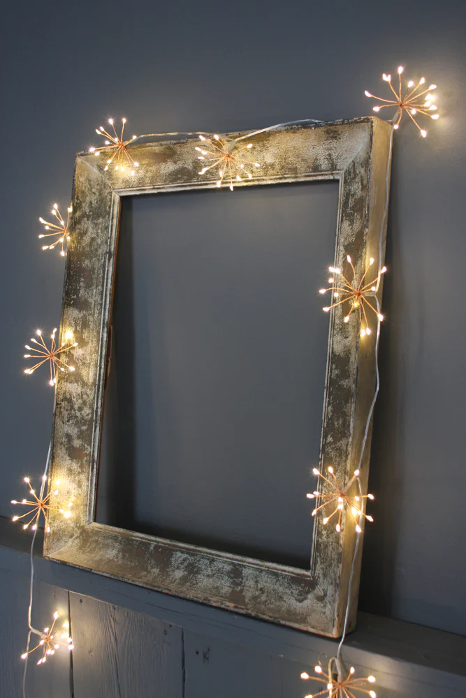 Starbursts Chain  LED Fairy Lights, ( Mains Powered ) - Image 4