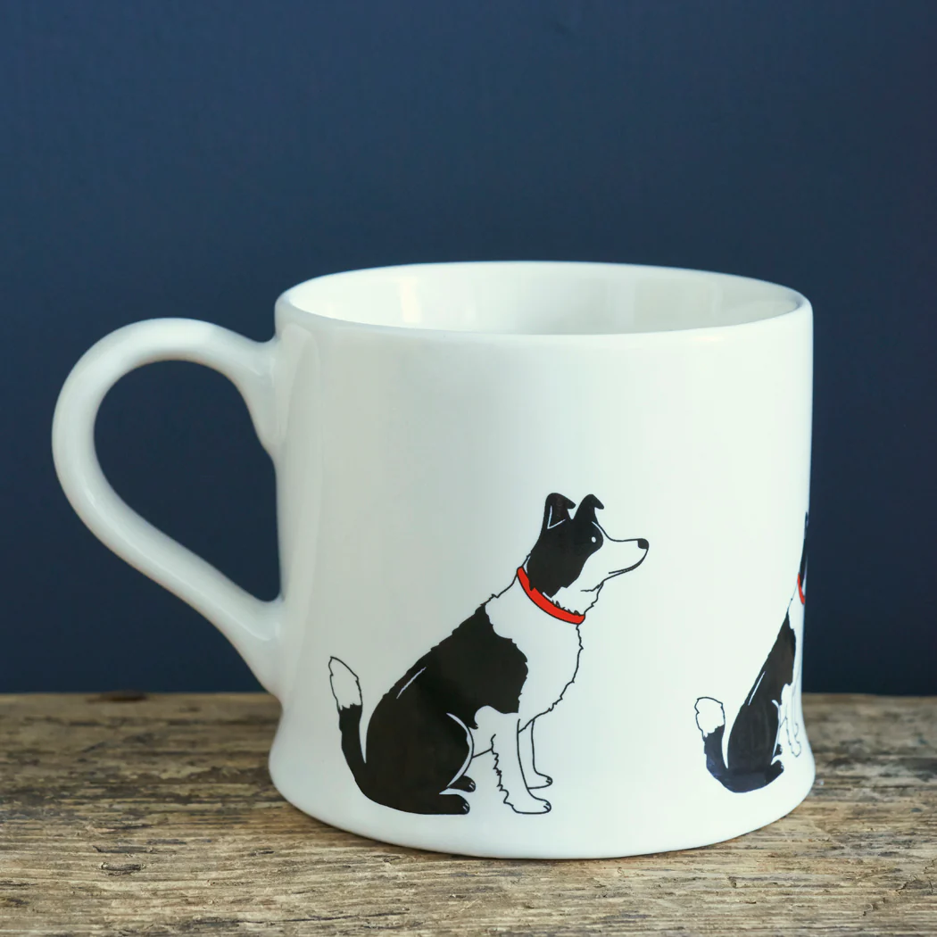 Sweet William Ceramic Mug, Border Collie