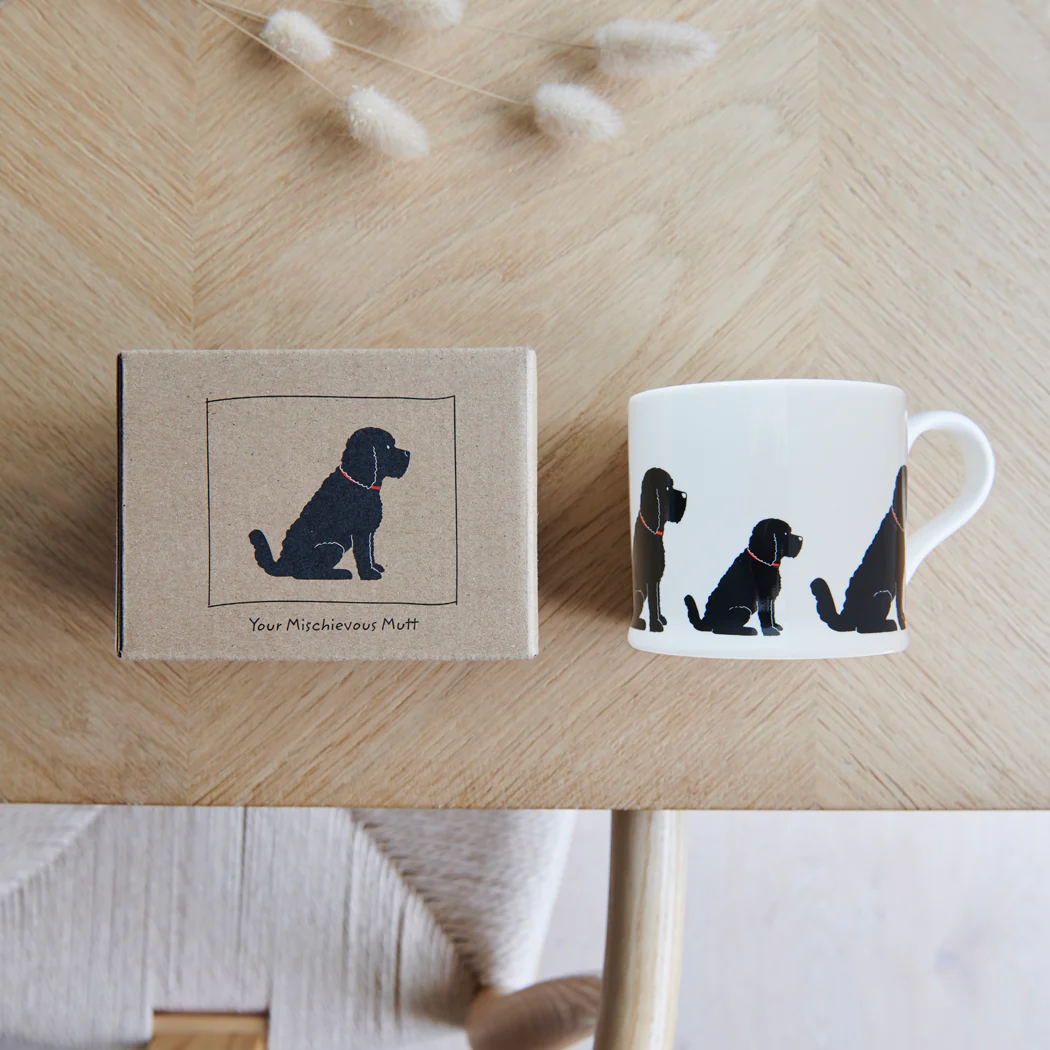Sweet William Ceramic Mug, Cockapoo (Black) - Image 4