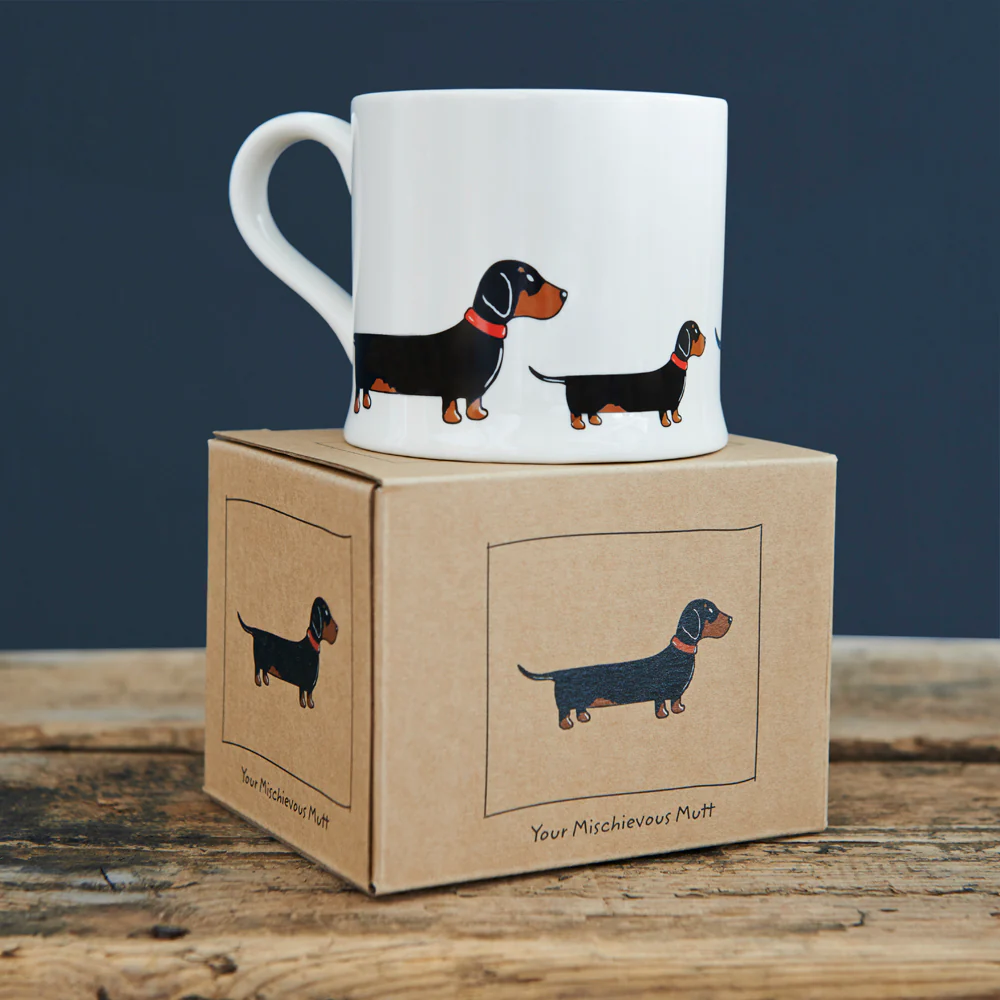 Sweet William Ceramic Mug, Dachshund - Image 2