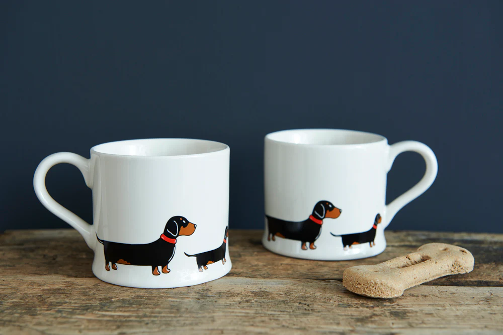 Sweet William Ceramic Mug, Dachshund - Image 3