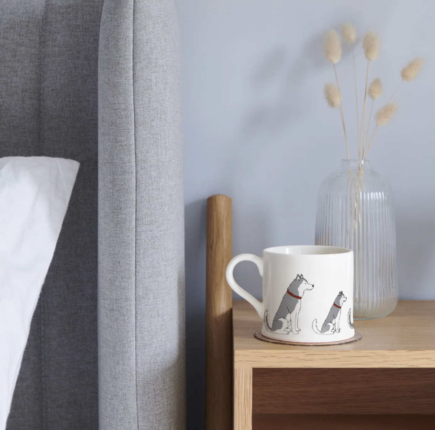 Sweet William Ceramic Mug, Husky - Image 3