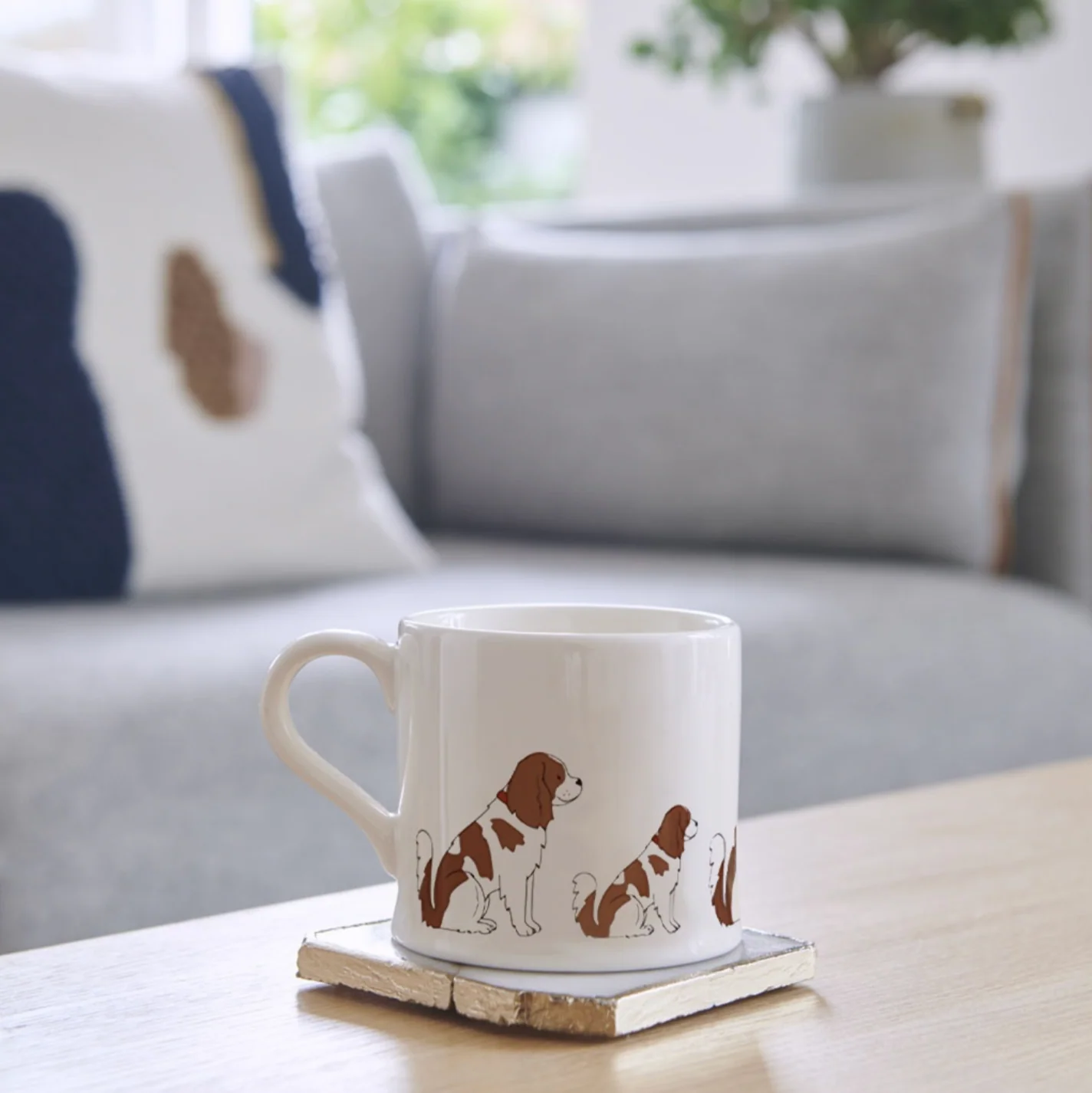 Sweet William Ceramic Mug, King Charles Spaniel - Image 3