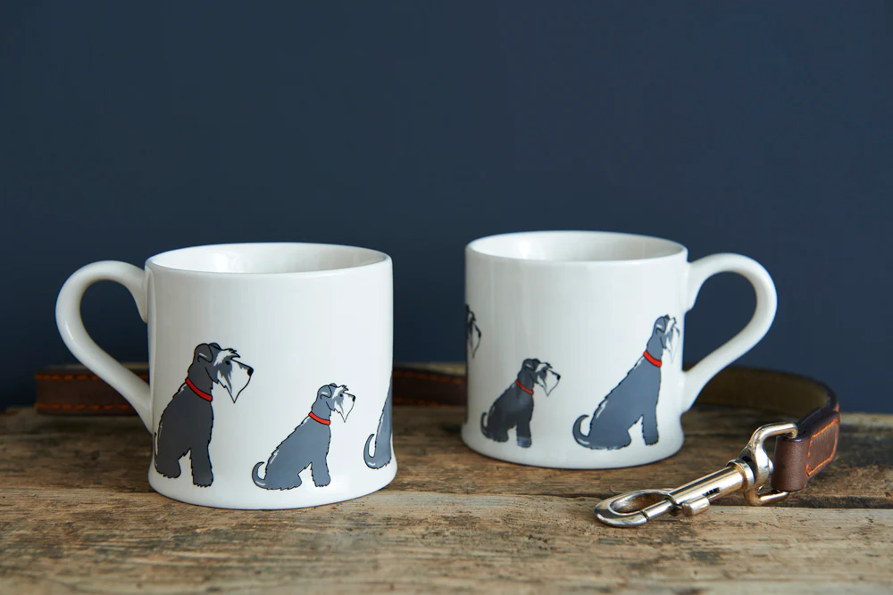 Sweet William Ceramic Mug, Schnauzer - Image 3