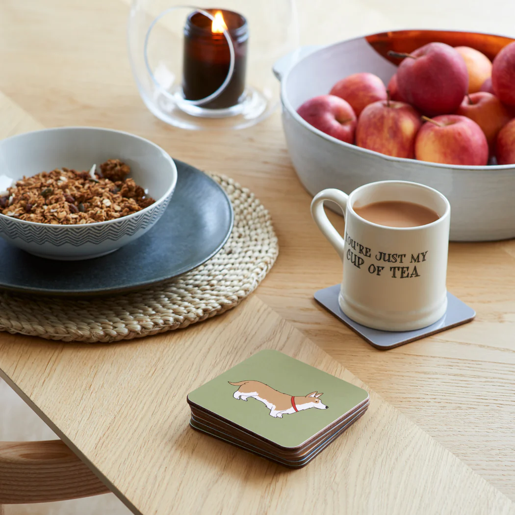 Sweet William Coaster, Corgi - Image 2