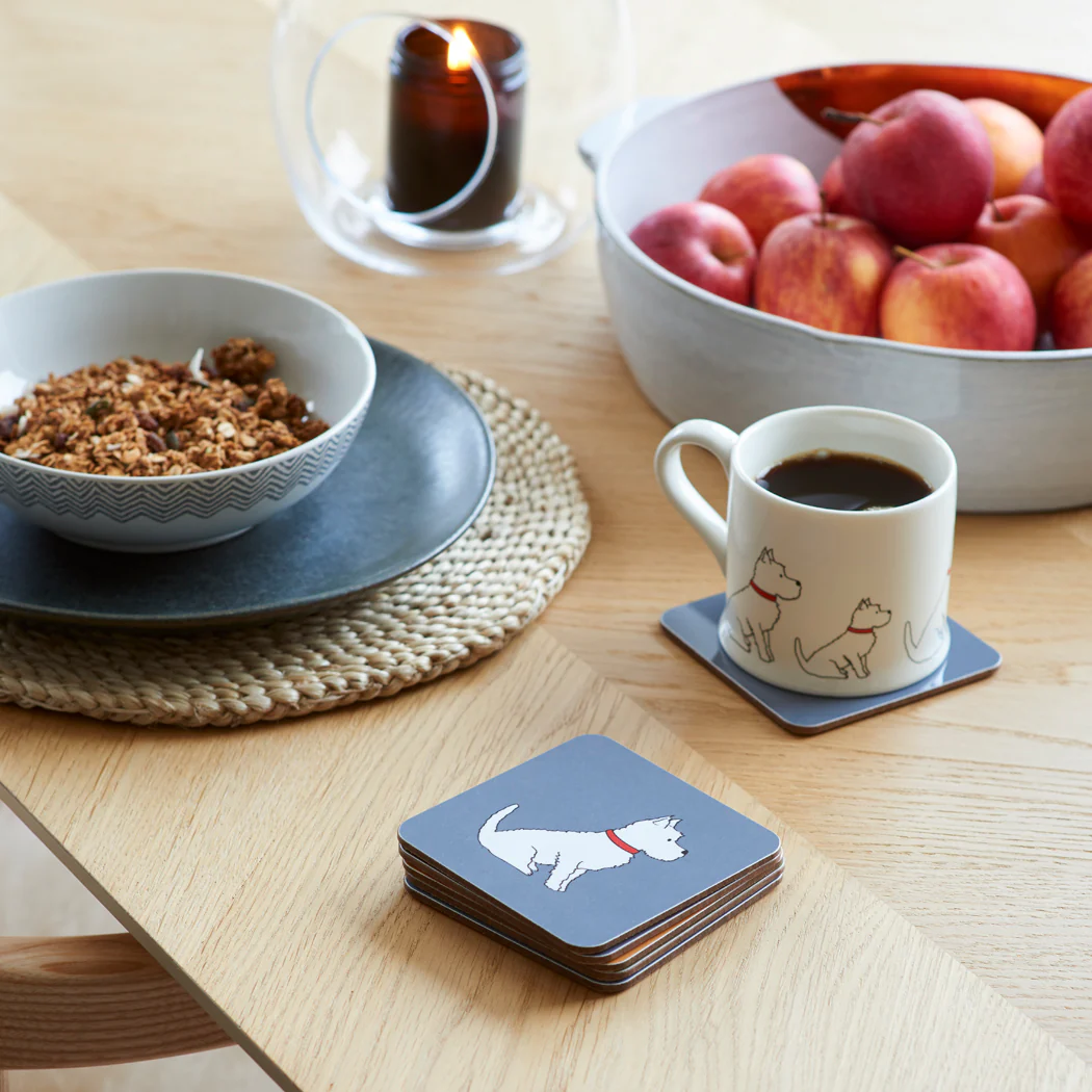 Sweet William Coaster, Westie - Image 2