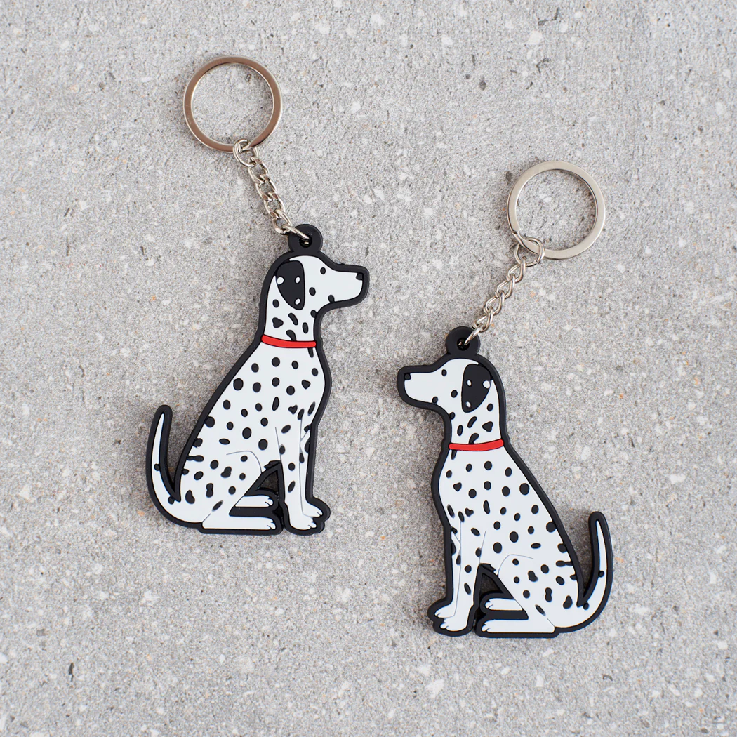Sweet William Dalmatian Keyring - Image 2