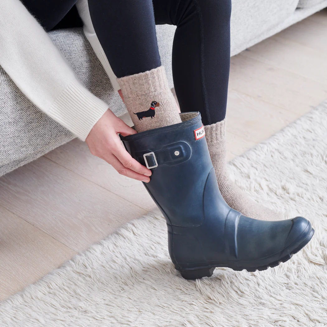 Sweet William Dog Walker Socks, Dachshund - Image 4