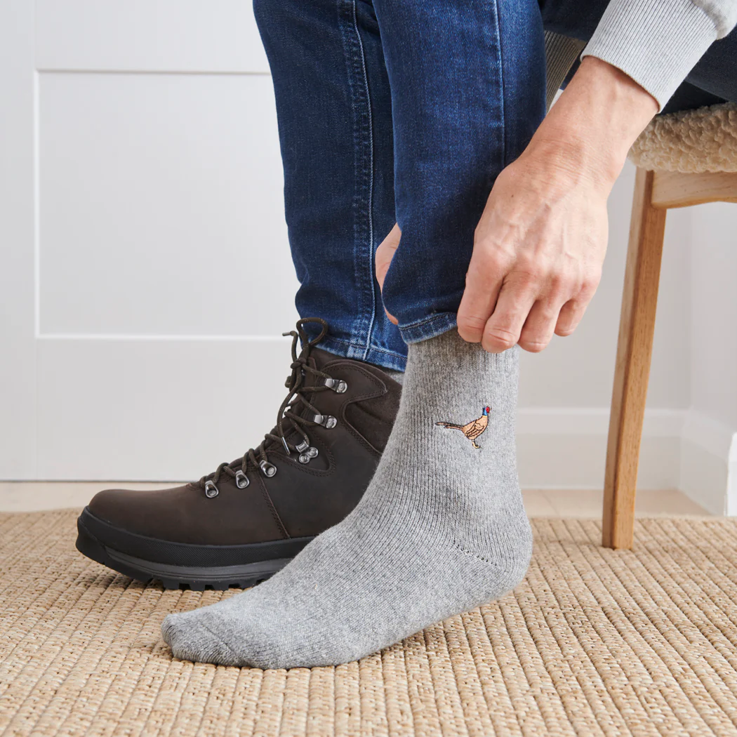 Sweet William Countryside Walking Socks, Pheasant - Image 4