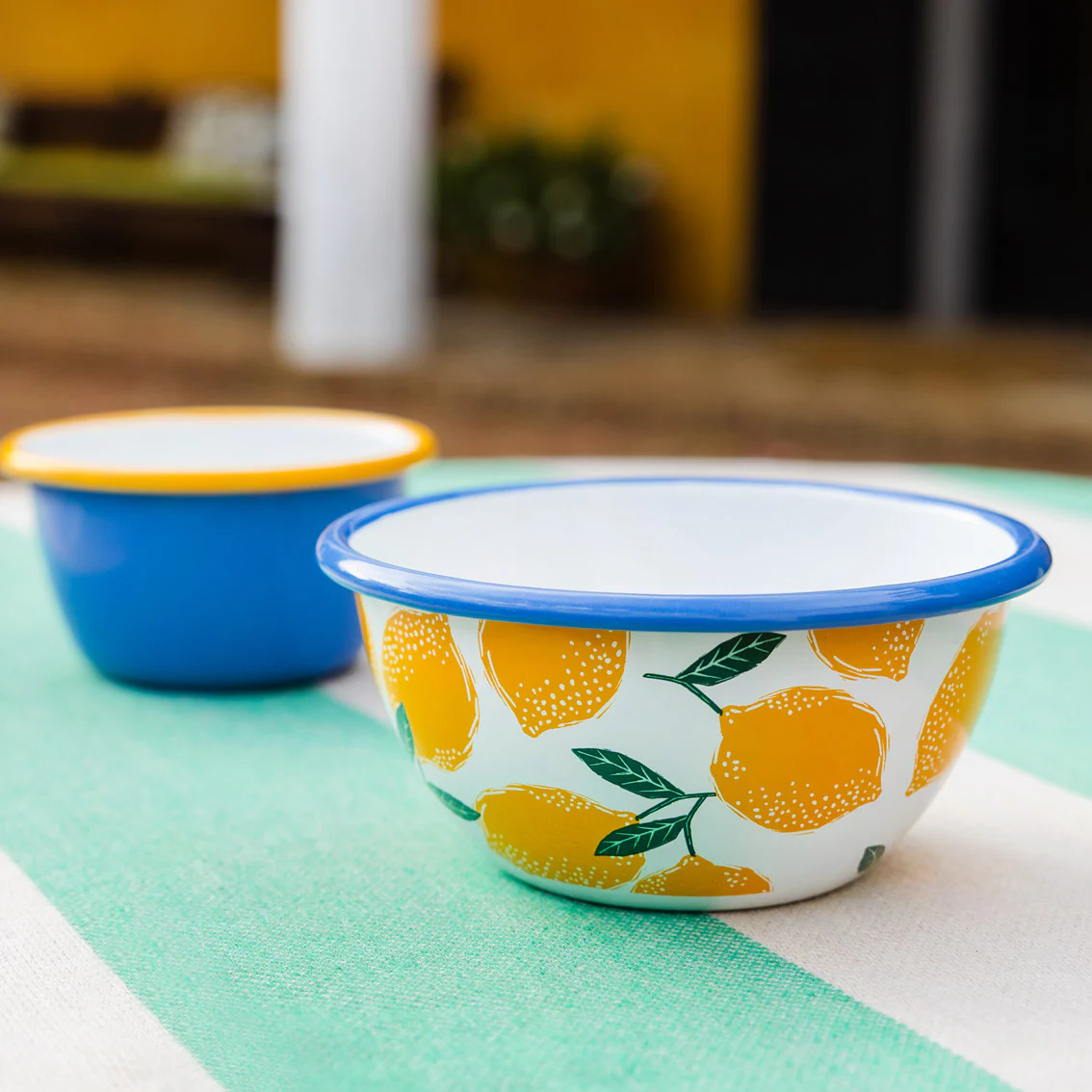 Talking Tables Bon Appetit Enamel Lemon Bowl (12 CM) - Image 4