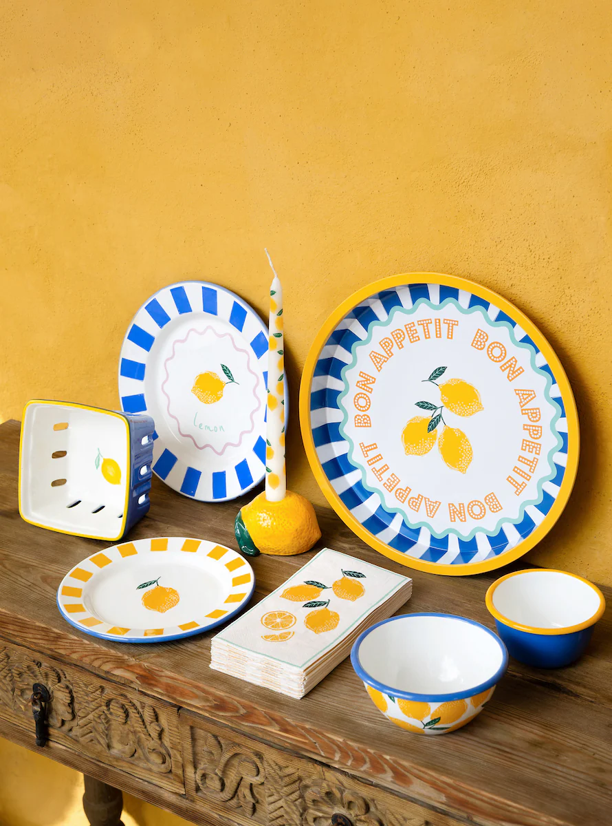 Talking Tables Bon Appetit Enamel Lemon Bowl (12 CM) - Image 5