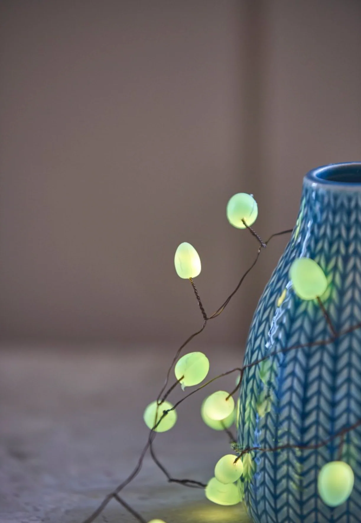 Tear drop Fairy Lights Mint (Battery Operated) - Image 4
