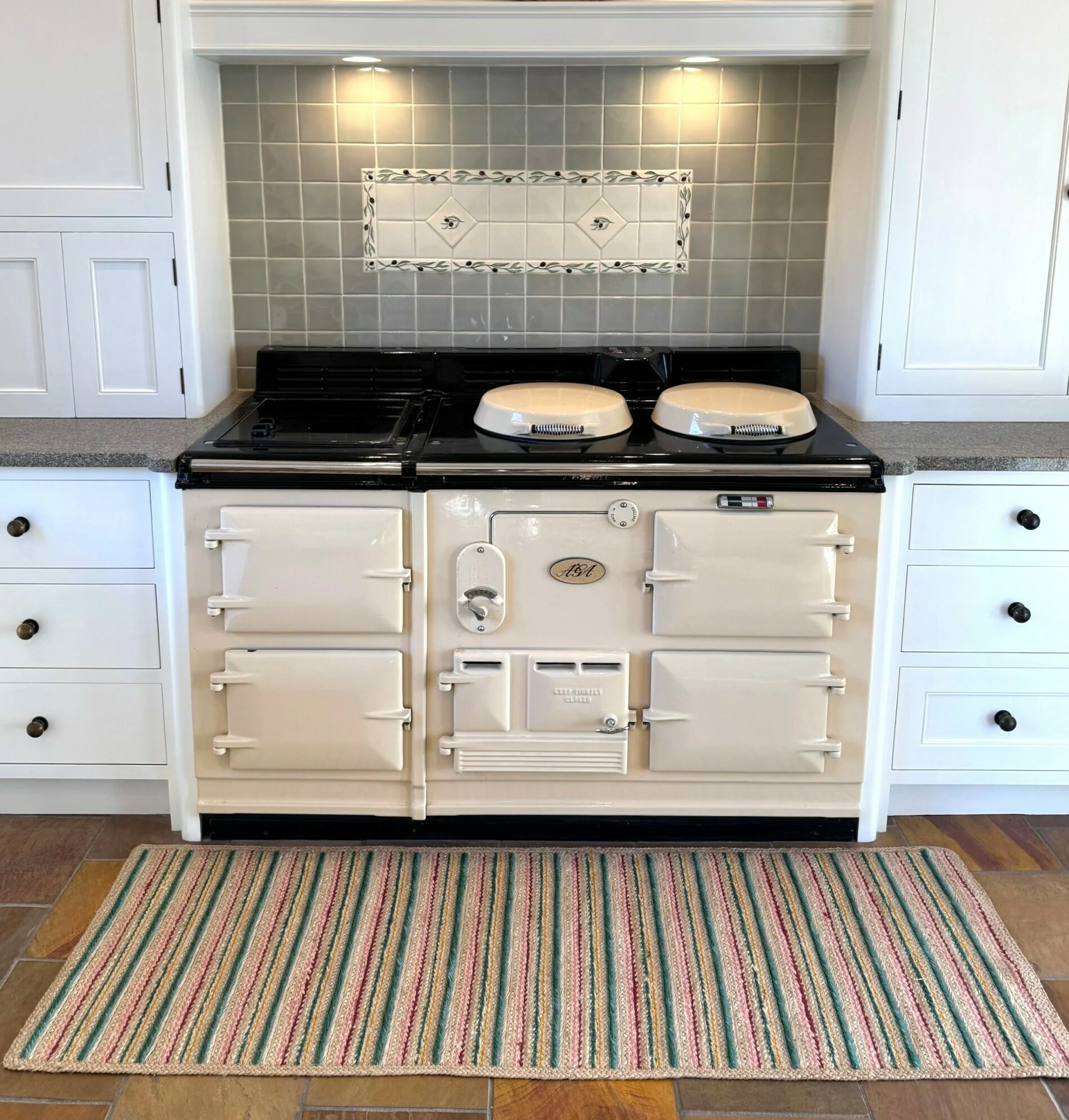 The Braided Rug Company Ikat Rectangle Jute Rug - Image 3