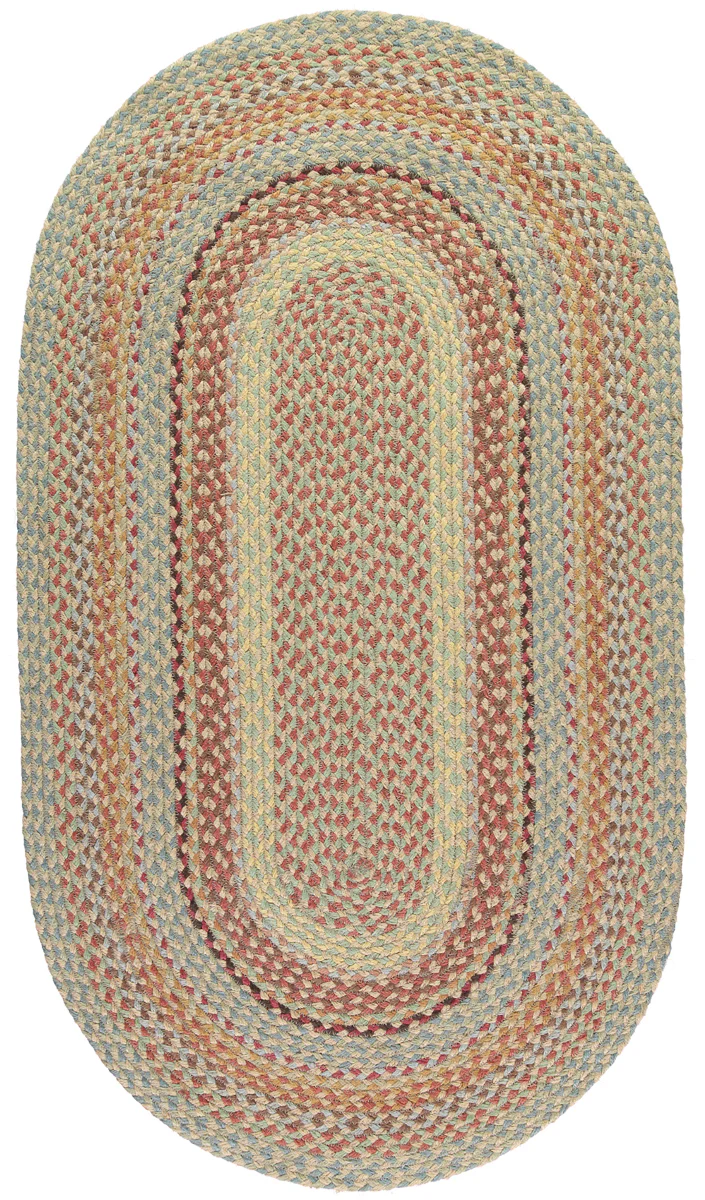 The Braided Rug Company Oval Jute Rug, Pampas - Image 4