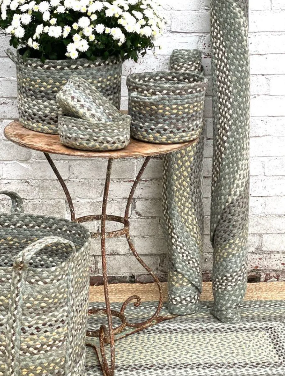 The Braided Rug Company Rectangle Jute Rug, Seaspray - Image 4