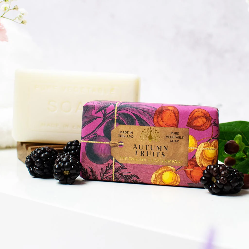 The English Soap Company Anniversary, Autumn Fruits Soap - Image 2