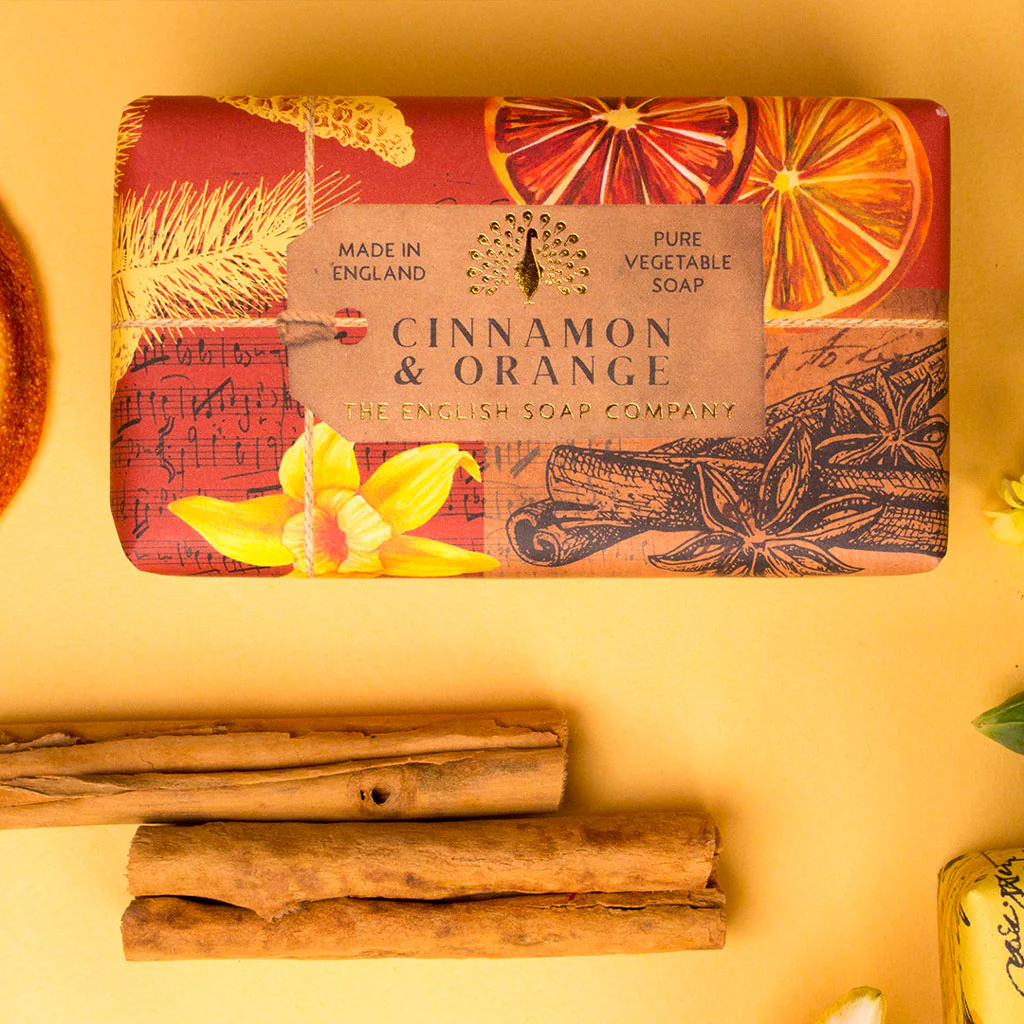 The English Soap Company Anniversary, Cinnamon & Orange Soap - Image 4