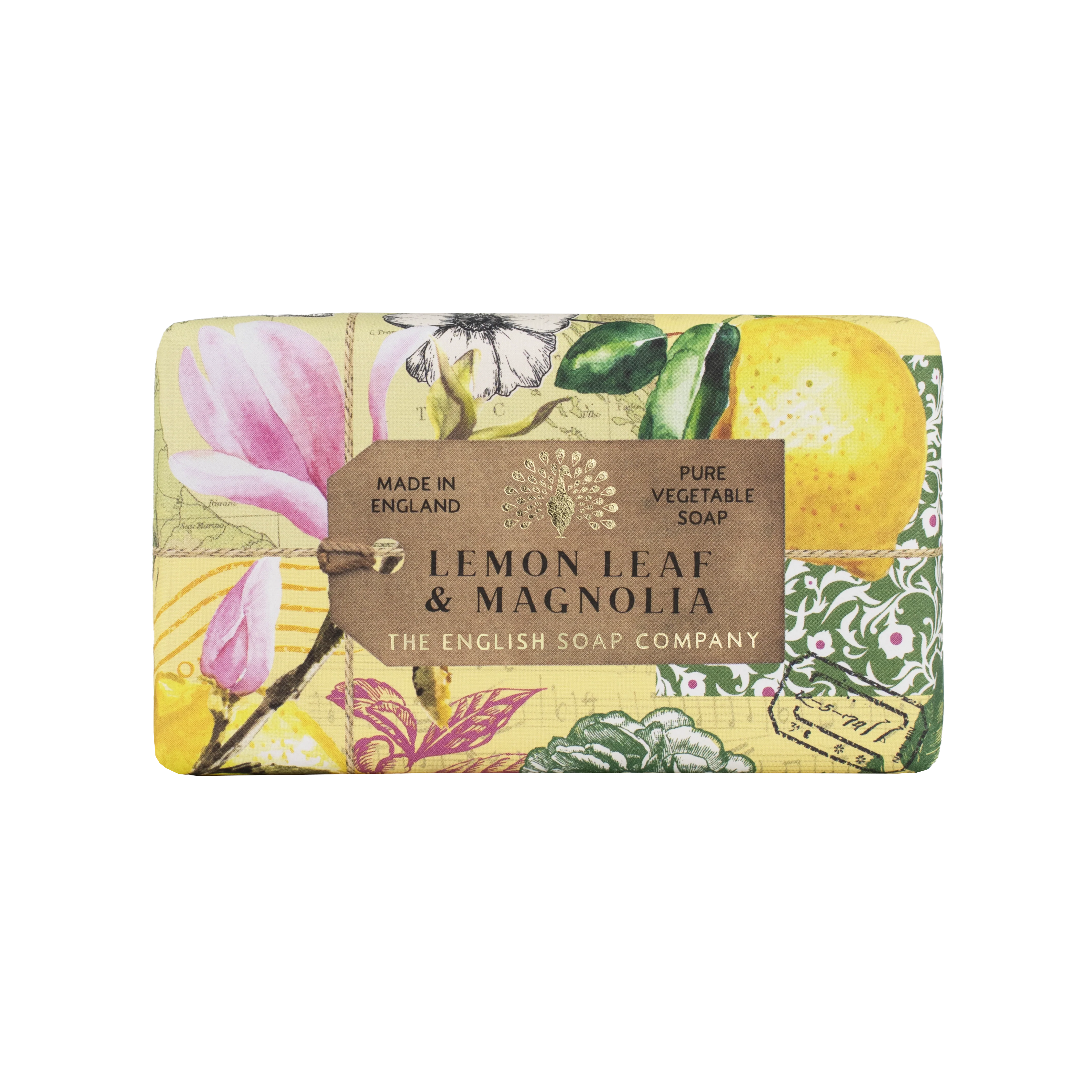The English Soap Company Anniversary, Lemon Leaf & Magnolia  Soap